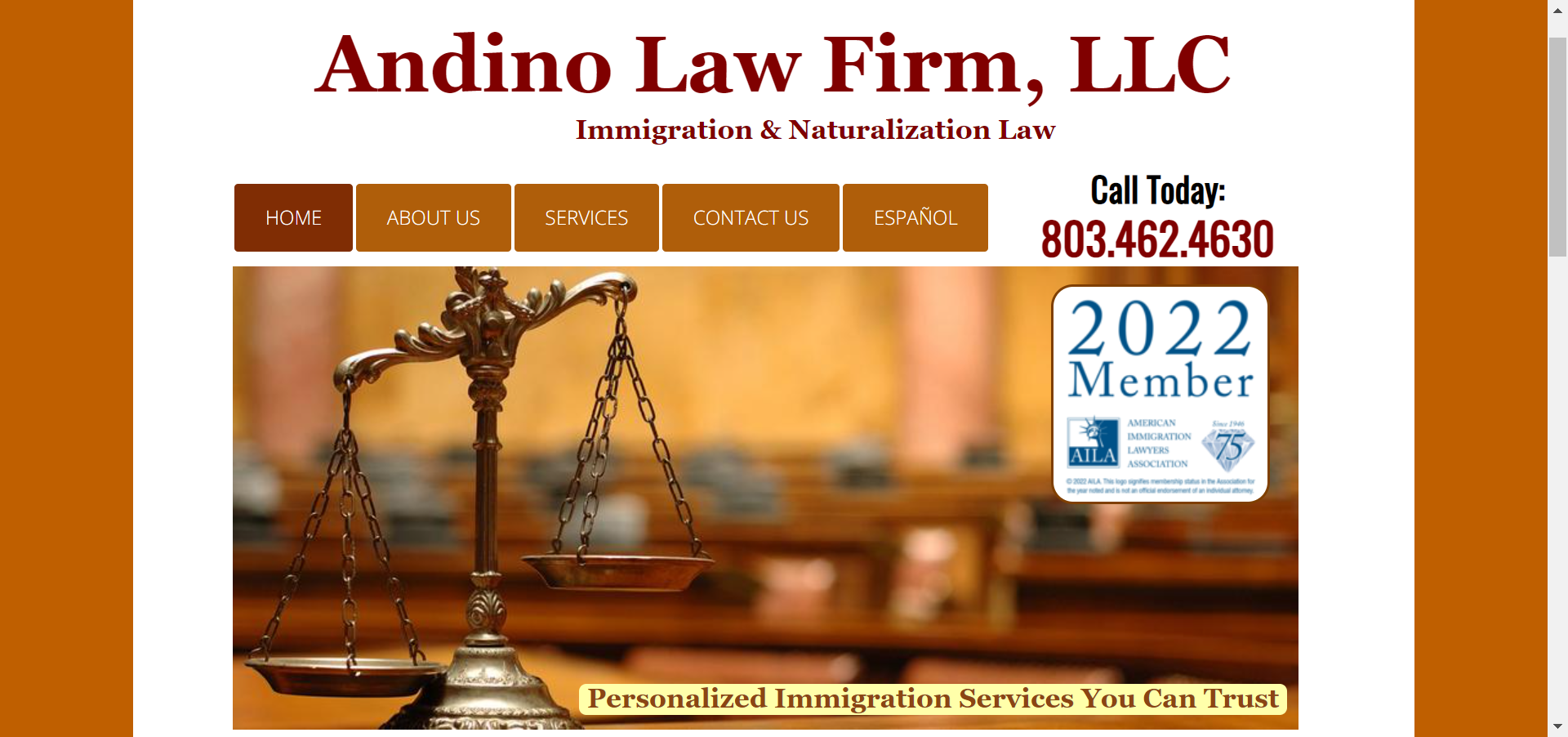 Andino Law Firm LLC Immigration Lawyers Near Irmo SC