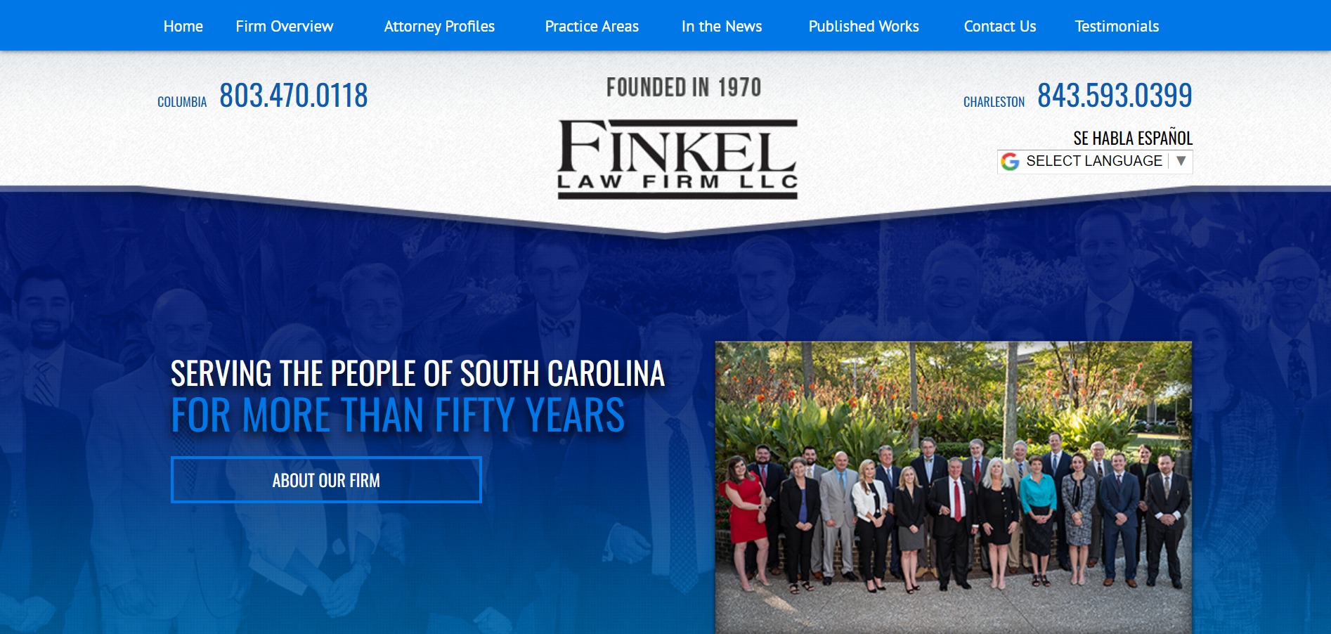 Finkel Law Firm -Corporate Attorneys Serving Irmo SC