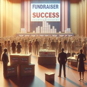 Trump Fundraiser Success Concept
