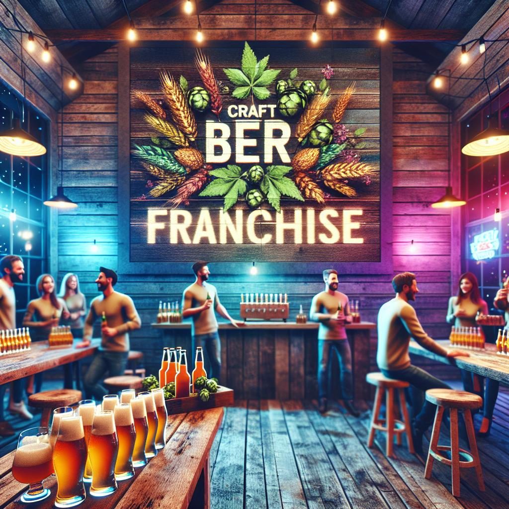 Craft beer franchise launch