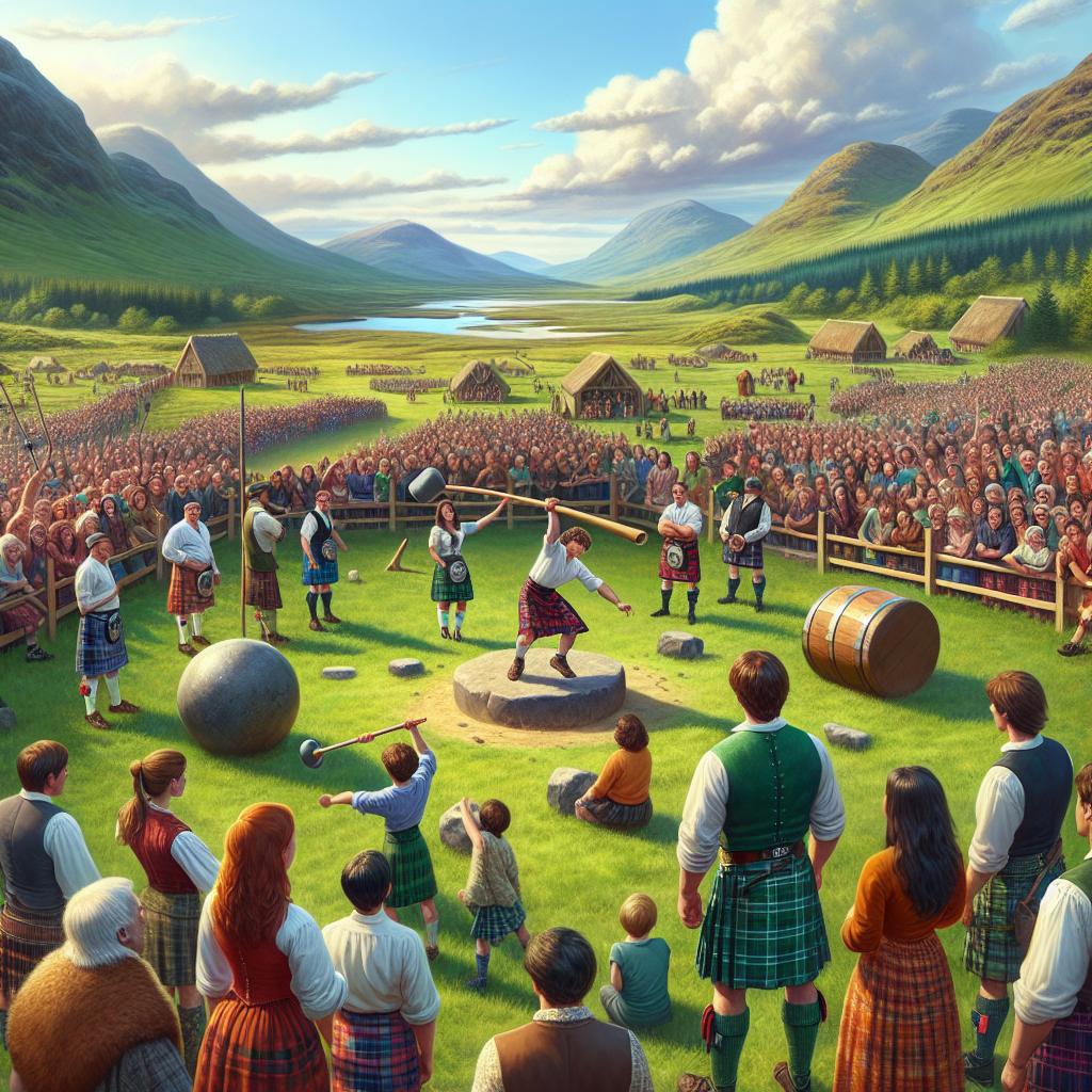 Celtic festival Highland Games