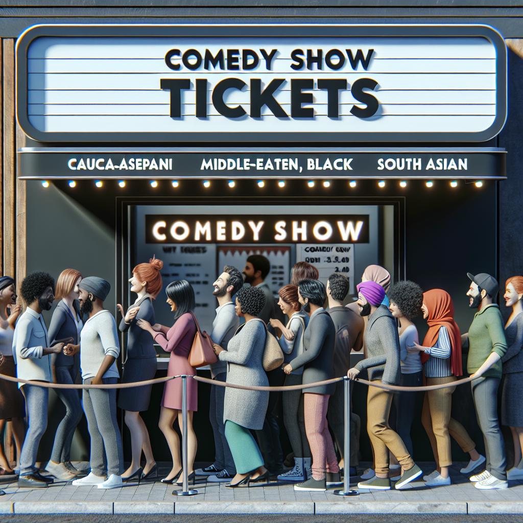 Comedy show ticket sales.
