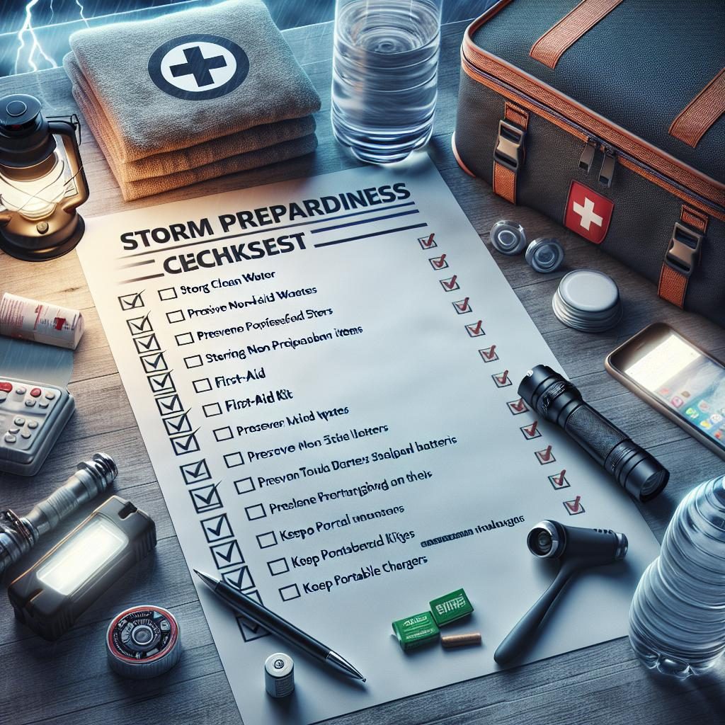 Storm Preparedness Checklist