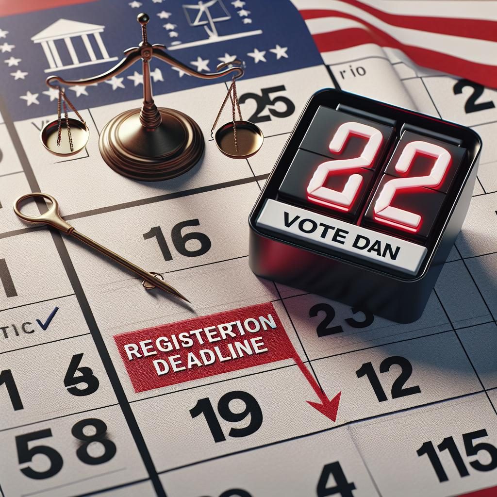 Election registration deadline countdown.