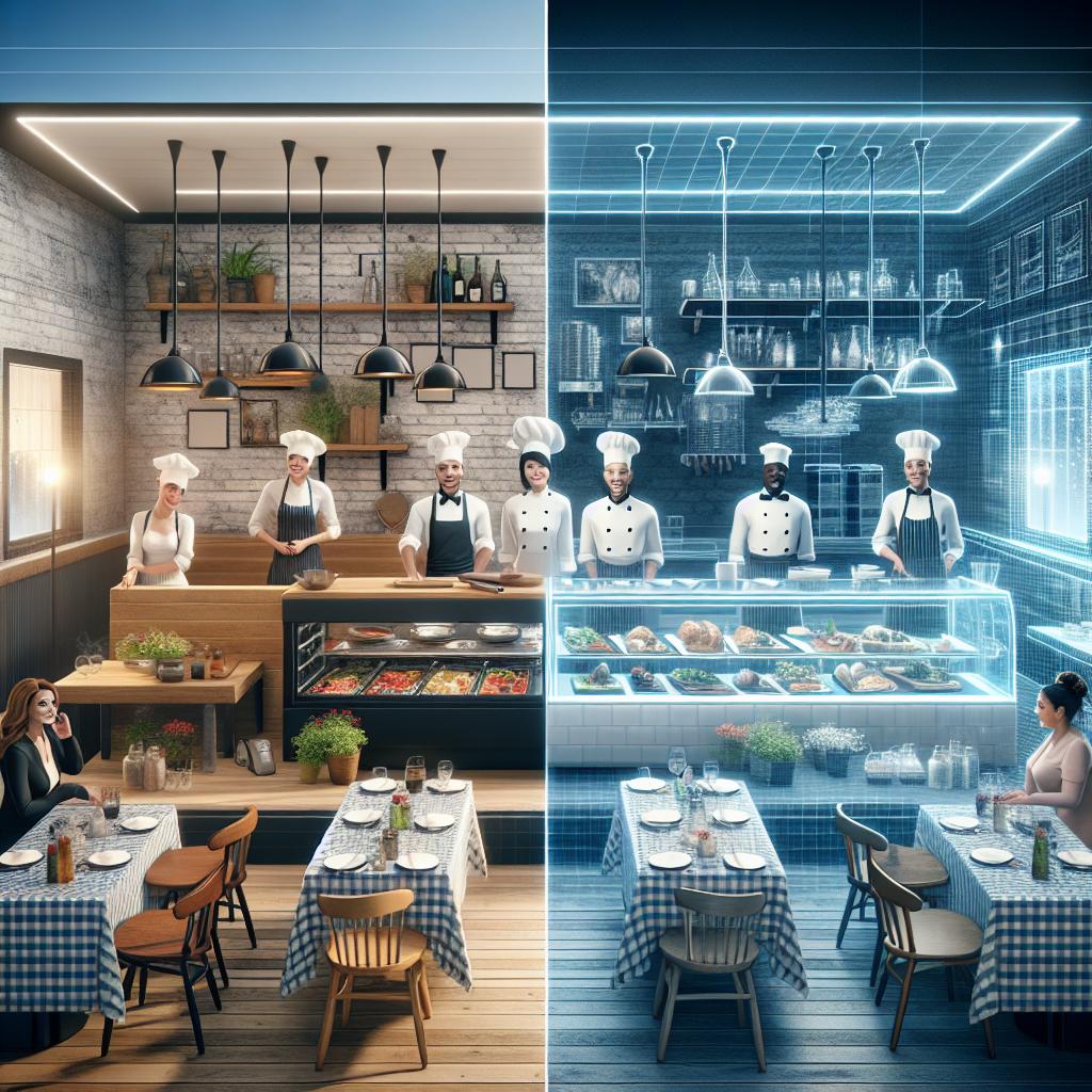 Restaurant transformation concept design