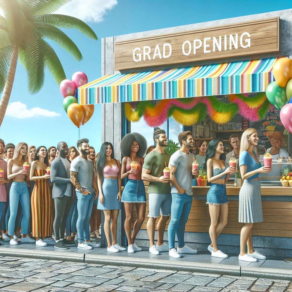 Tropical Smoothie store opening