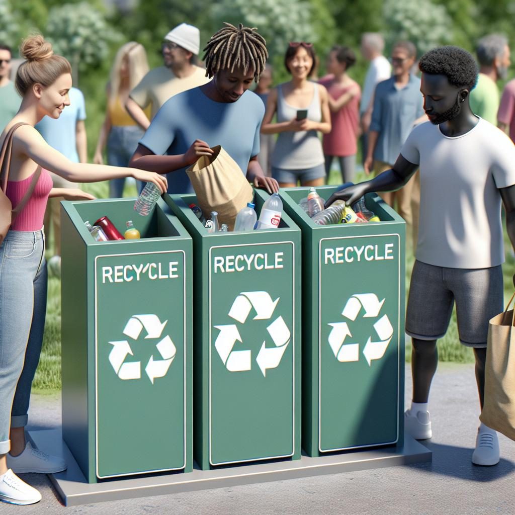 Recycling Center Signage