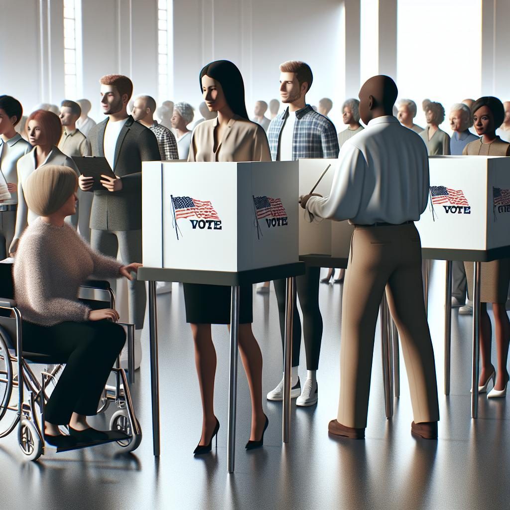 Accessible Voting Booth