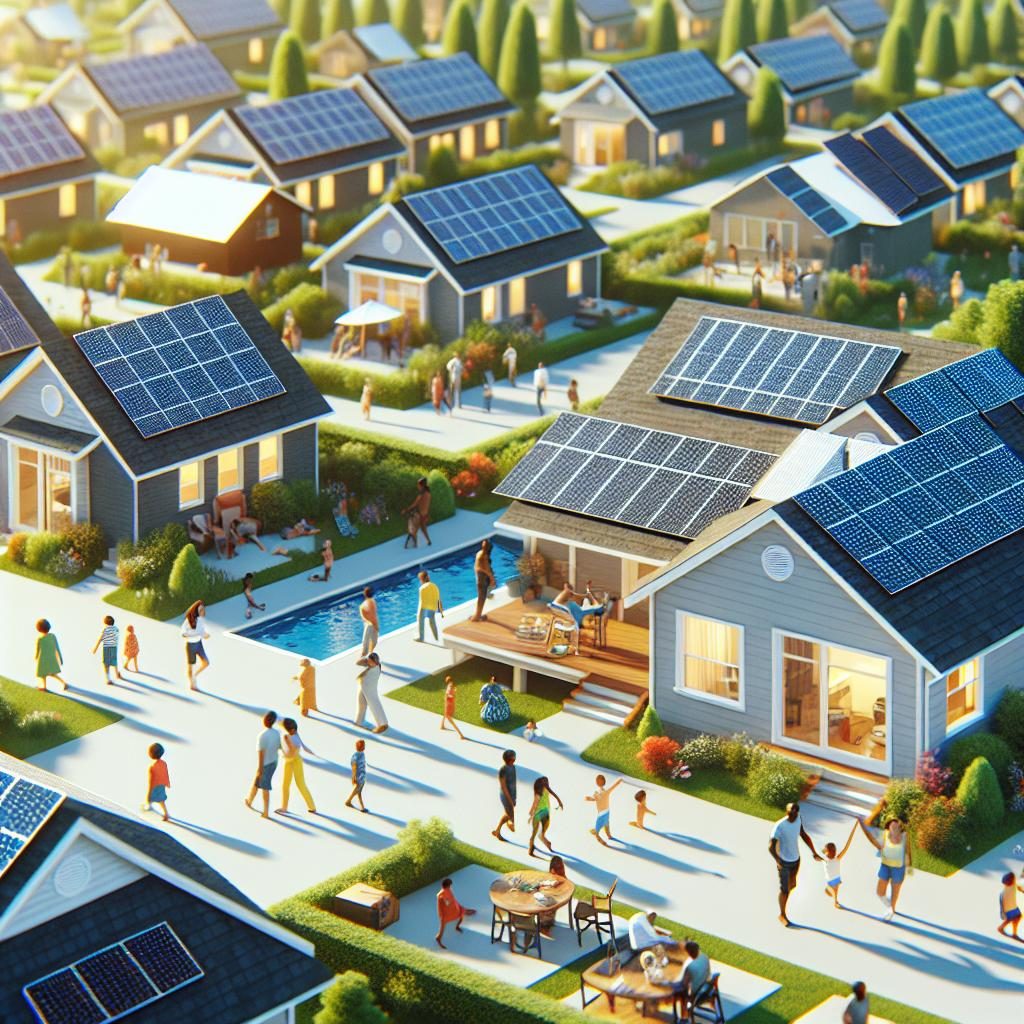 Solar Panels in Community