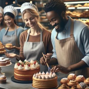 Delicious baked goods