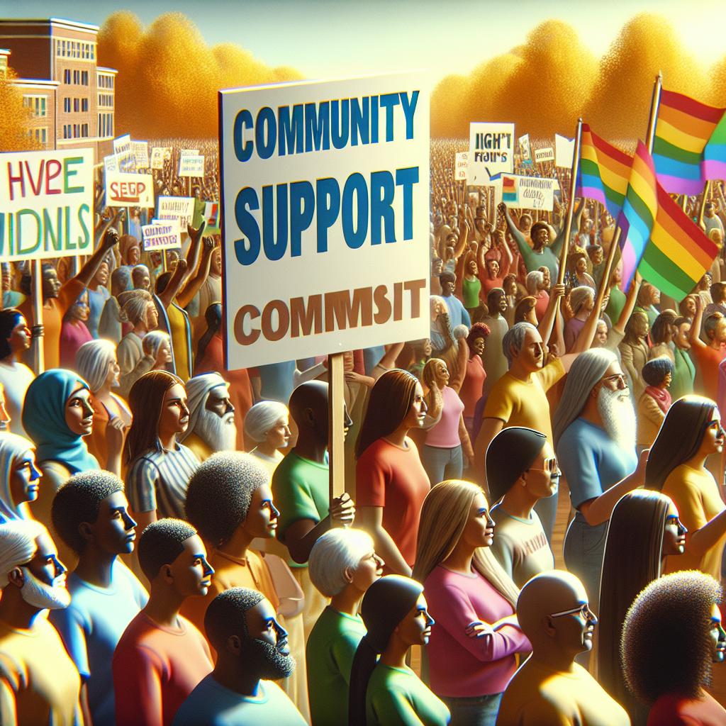 Community Support Rally