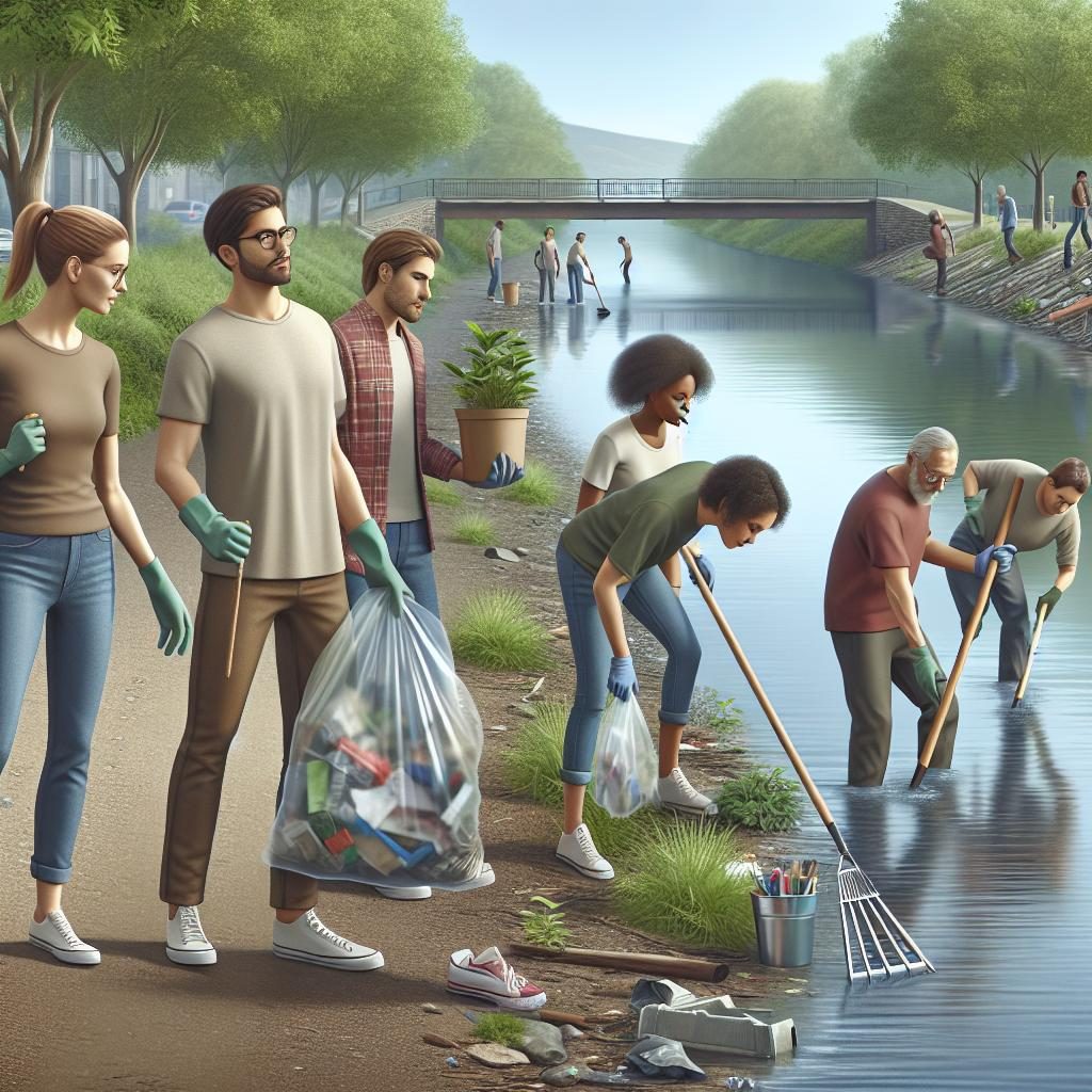 Riverwalk Cleanup Efforts