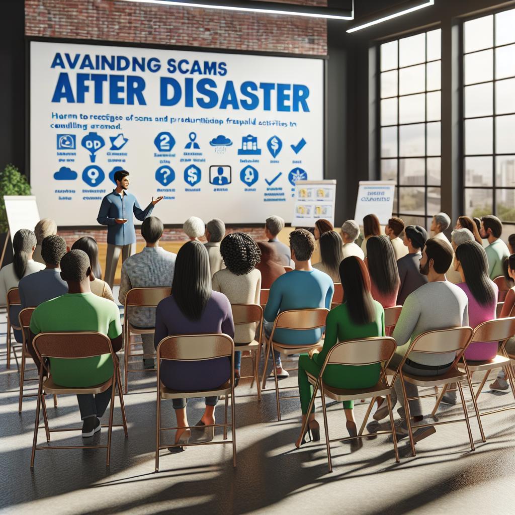 Avoiding Scams After Disaster