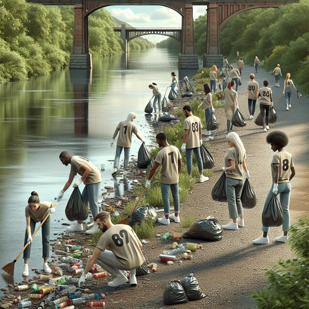 Riverwalk Cleanup Action