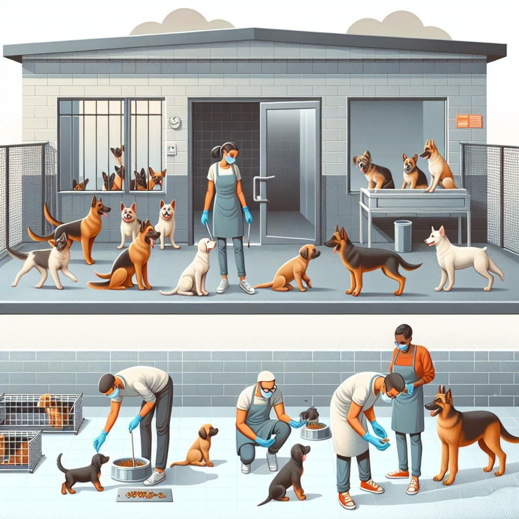 Dog shelter precautions