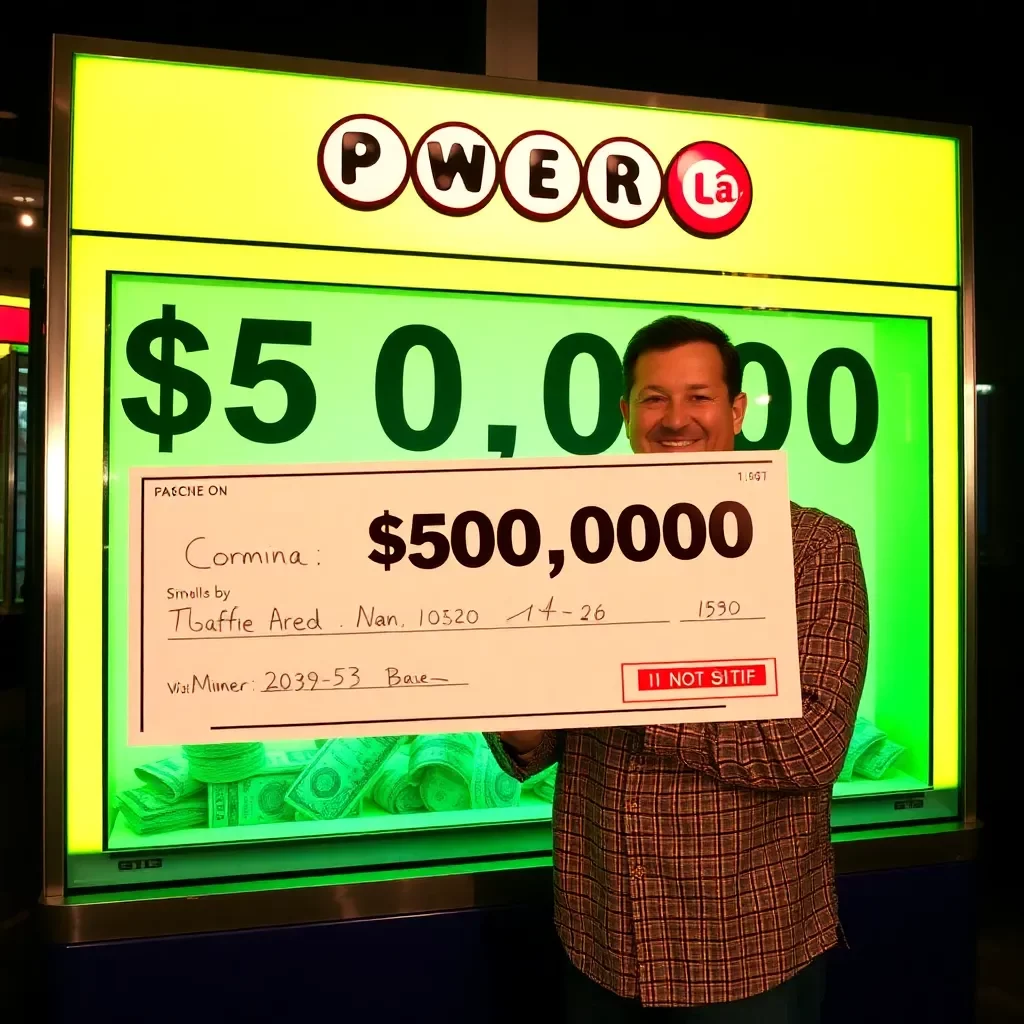 Lucky Winner in Irmo Hits $50,000 Powerball Jackpot