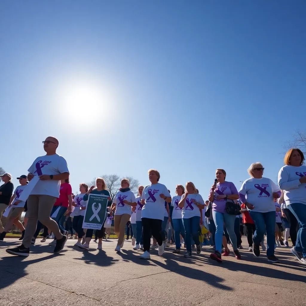 Sunny Skies and Community Spirit Unite for Midland's Alzheimer's Awareness Walk