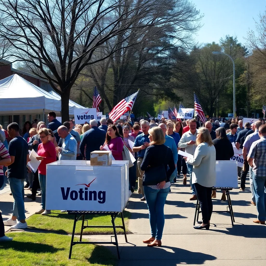 Record-Breaking Turnout for Early Voting in Columbia, South Carolina