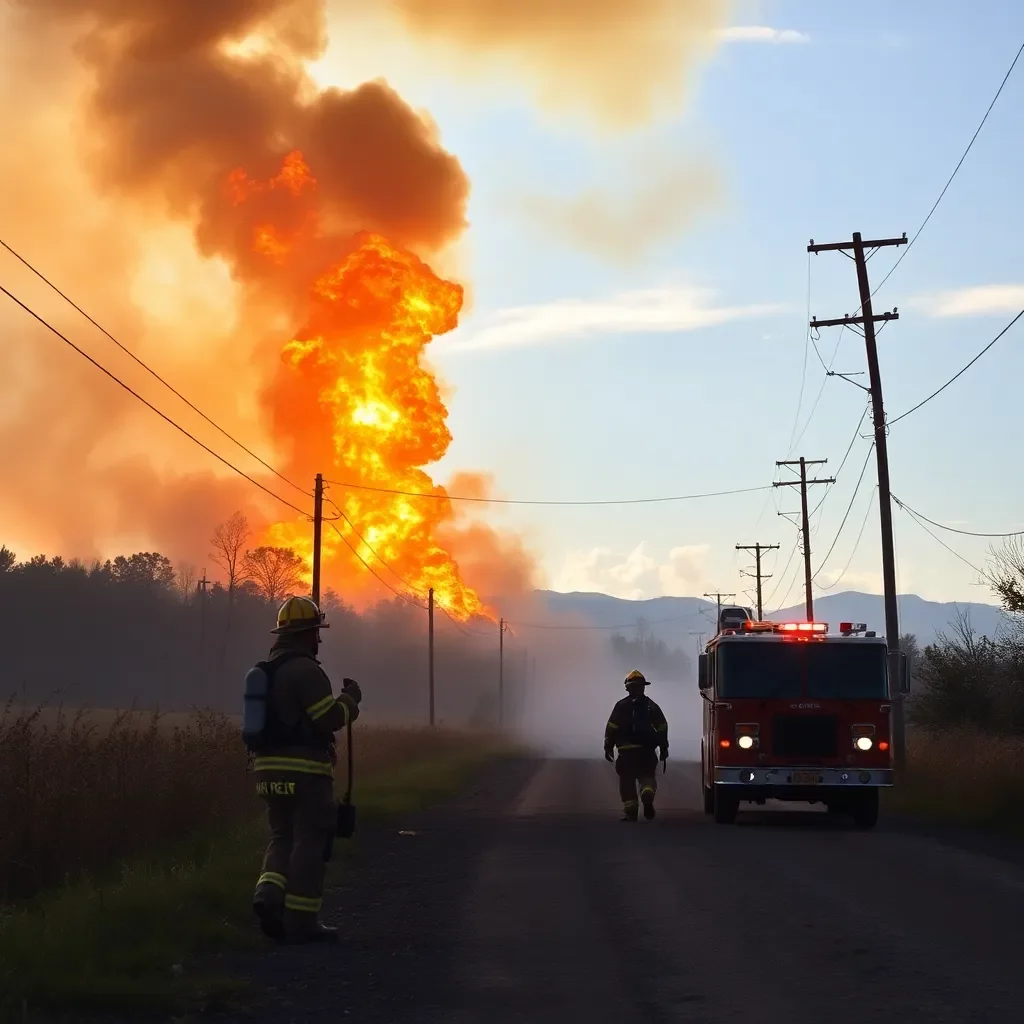 Bluff Road Fire Prompts Quick Action from Local Firefighters