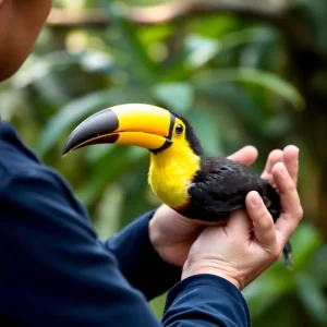 Columbia's Riverbanks Zoo Celebrates the Arrival of a Toco Toucan Chick, Highlighting Conservation Efforts