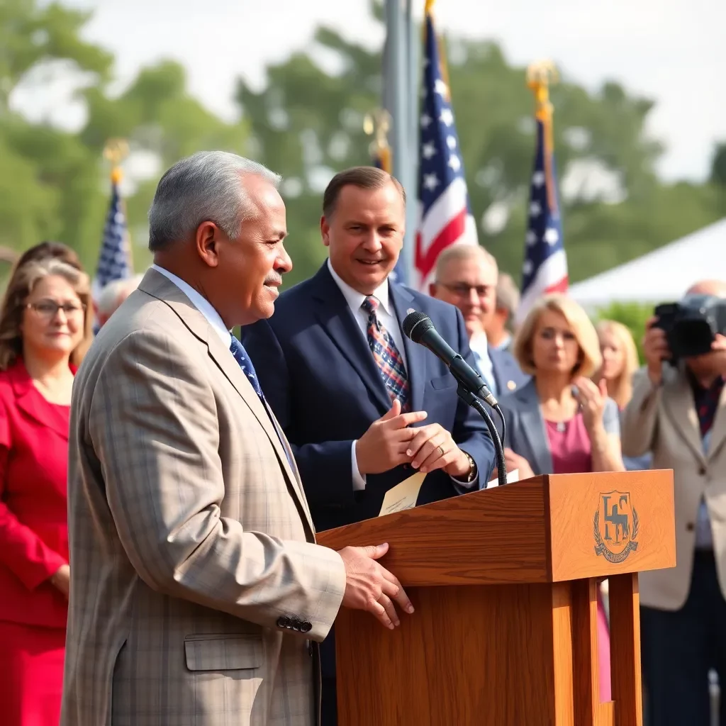 Congratulatory Ceremony Held in West Columbia to Honor Congressman Joe Wilson