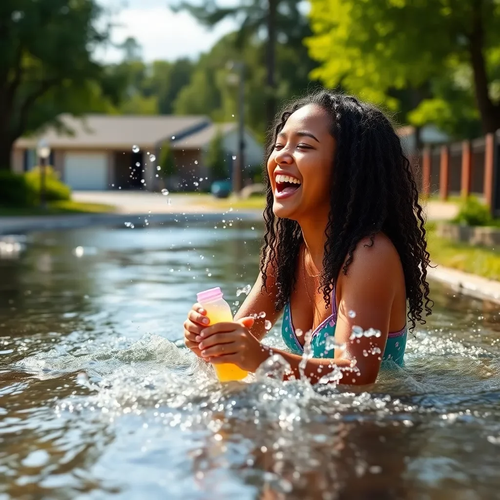 Warm Weather Bringing Joy Amid Boil Water Advisory in West Columbia