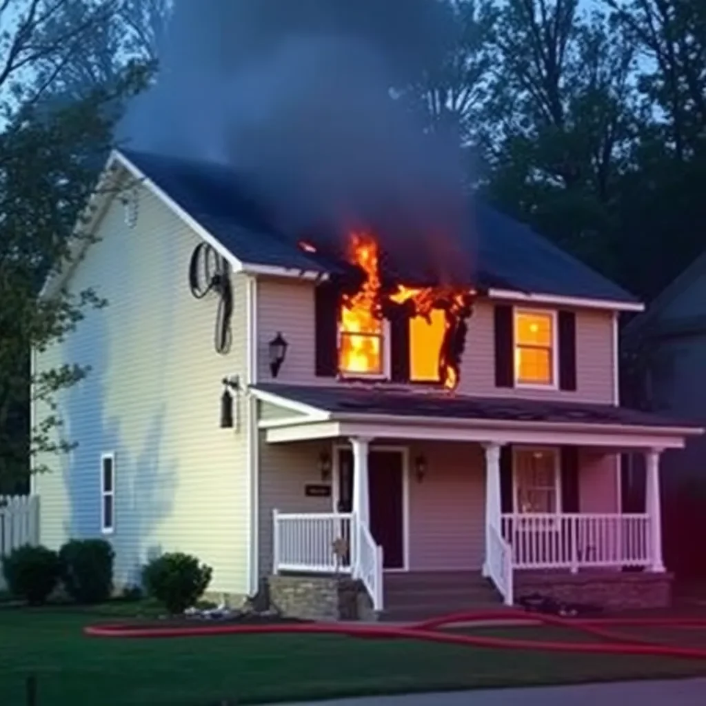 Columbia Home Suffers Extensive Damage From Early Morning Fire