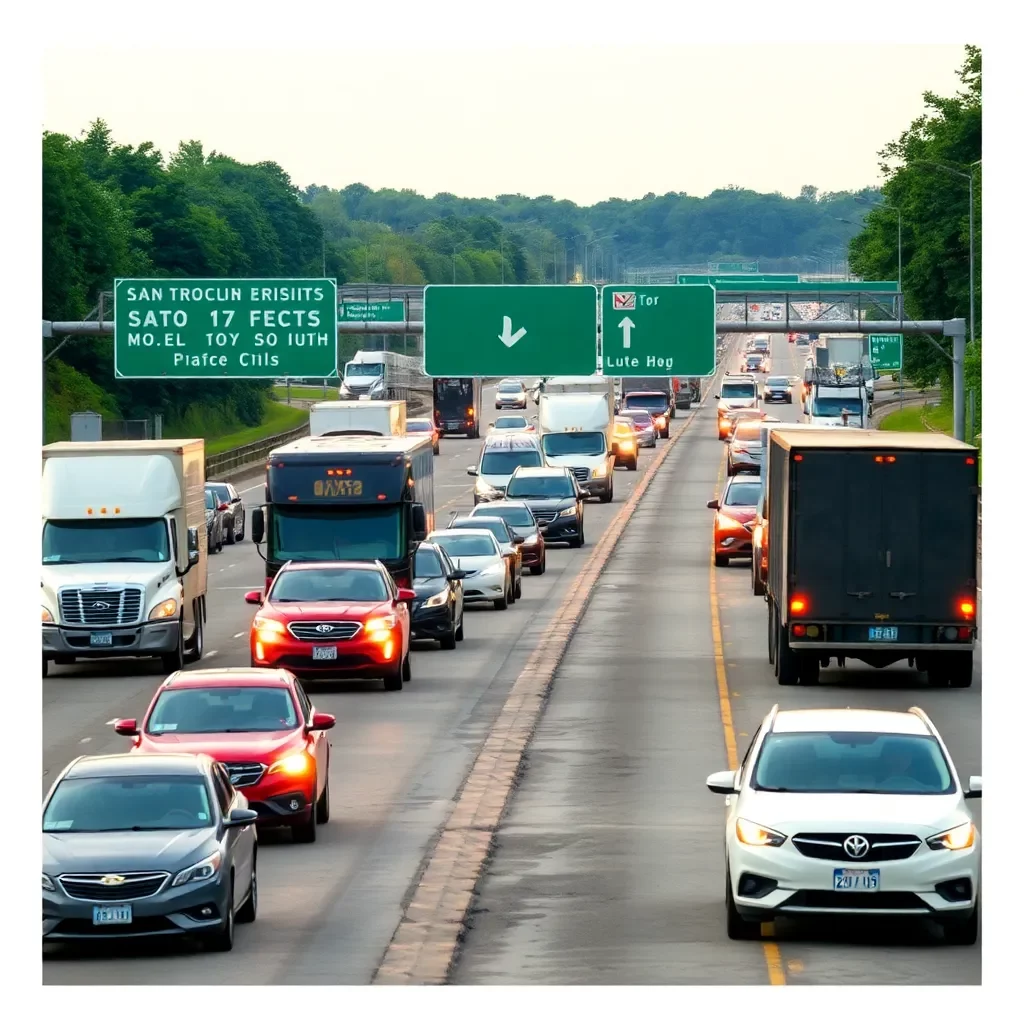 Traffic Snarl on I-77 South in Columbia Causes Major Delays