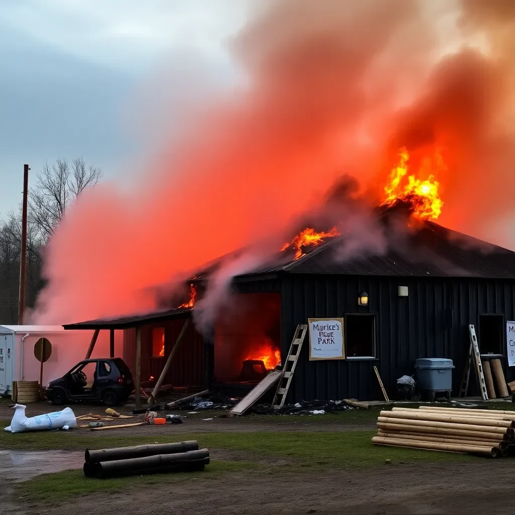 West Columbia's Maurice's Piggie Park BBQ Facility Destroyed by Fire, Leaving Community in Mourning