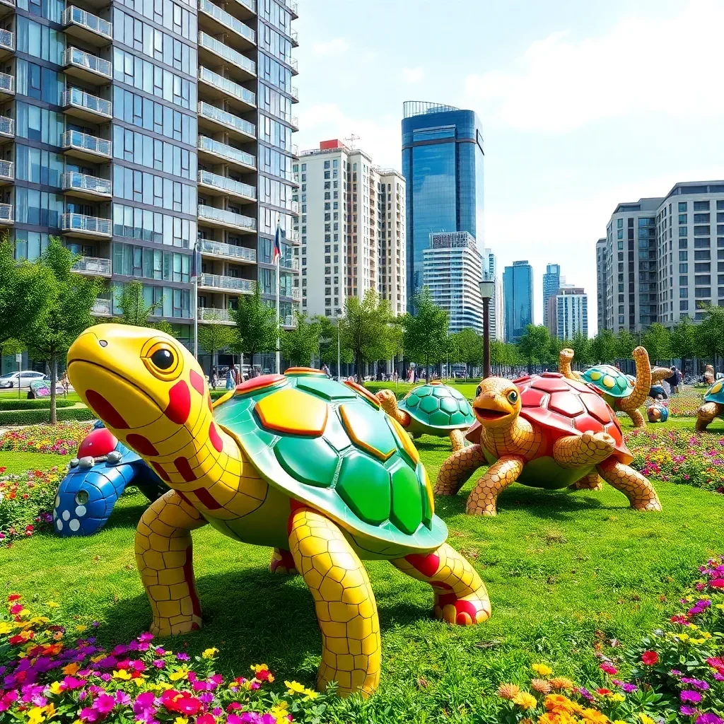 Columbia Invites Local Artists to Create Vibrant Turtle Sculptures for Public Display