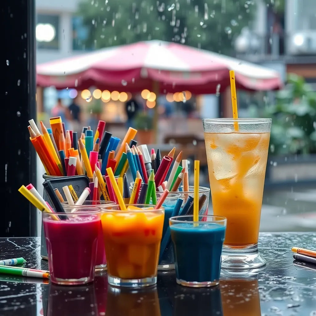 Rainy Day in Columbia Paves the Way for an Artsy Night at Arts & Draughts!