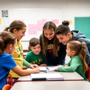 Cayce Elementary Launches Successful Mentorship Program Connecting High Schoolers with Younger Students