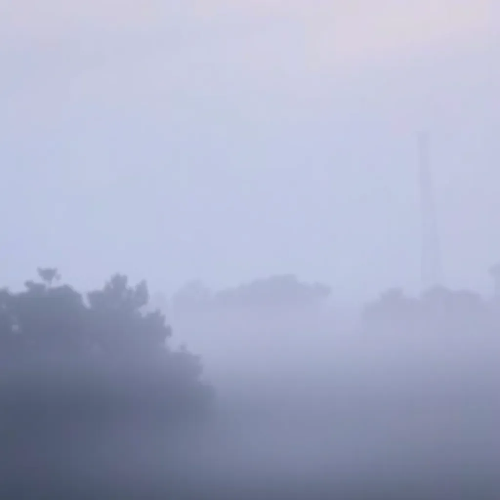 Dense Fog Advisory in Effect for Aiken and Surrounding Counties Until 9 a.m.