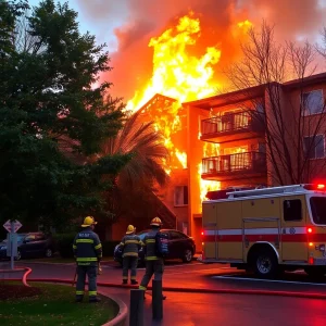 Fire Breaks Out at Lexington Villas Condominiums, Quick Action by Firefighters Prevents Major Damage