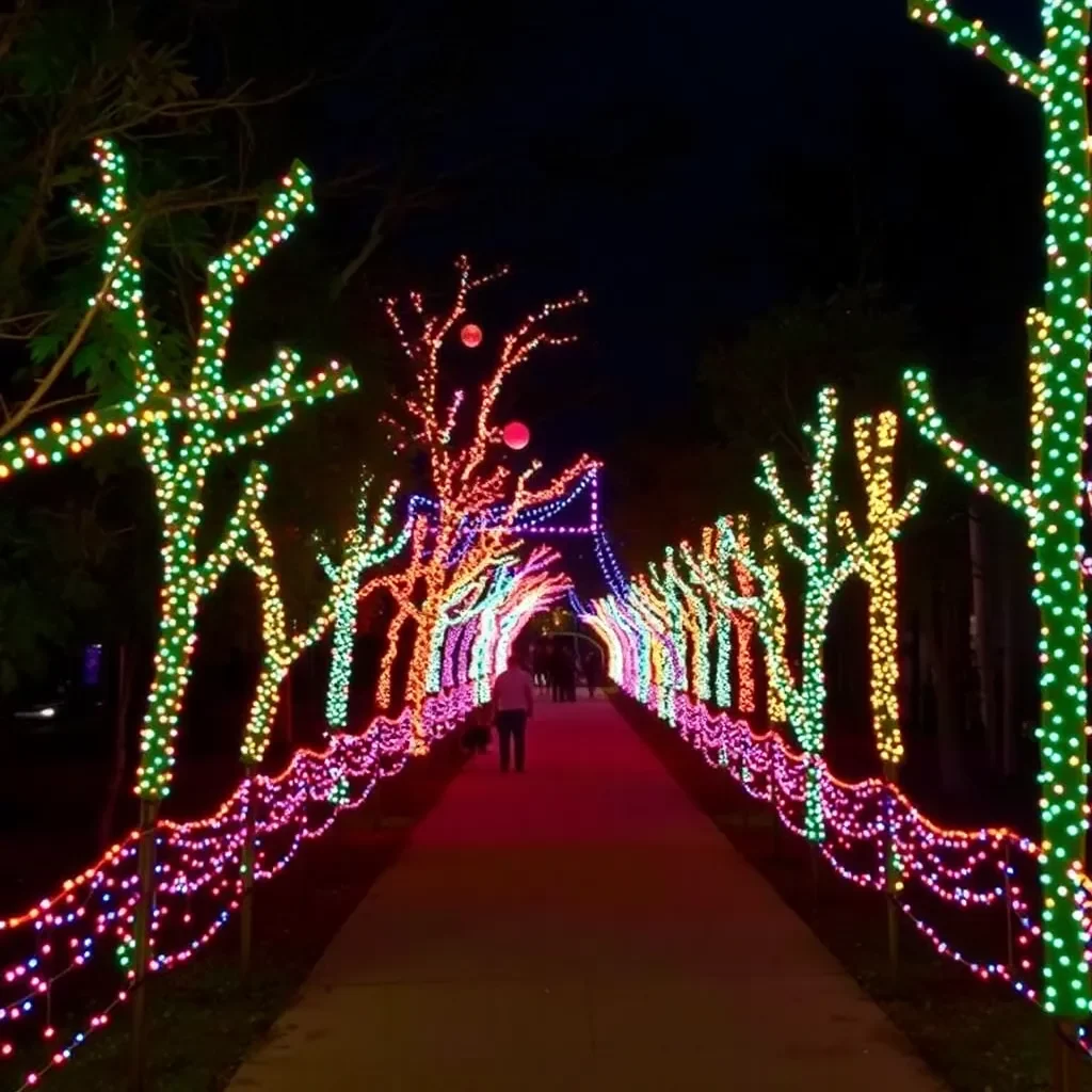 Exciting Holiday Fun Awaits at Riverbanks Zoo's Wild Lights Celebration in Columbia!