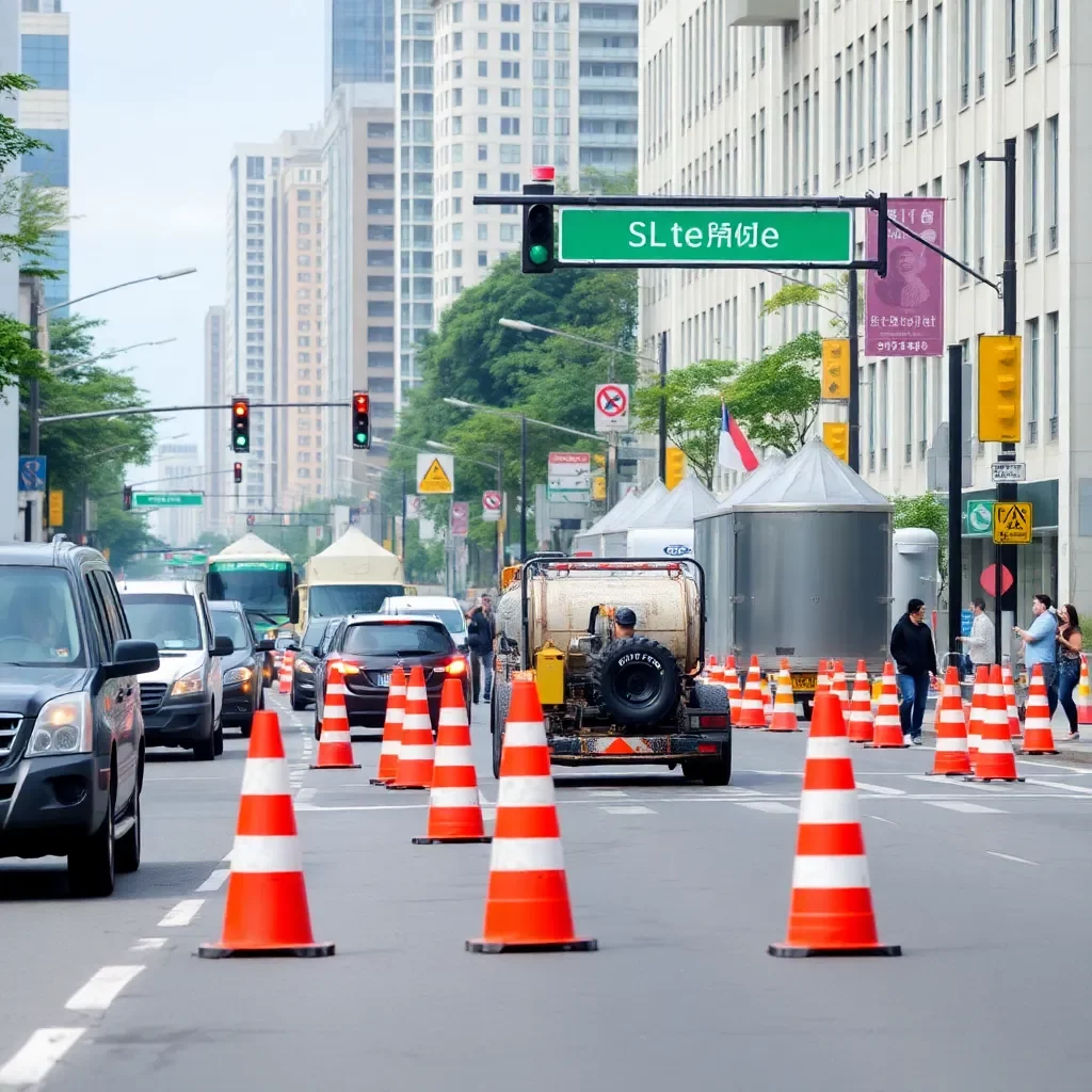 City of Columbia Faces Traffic Snags due to Water Main Break