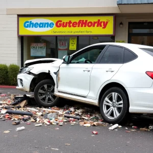 Lexington Teen Arrested After Intoxicated Crash into Local Business