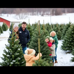 Columbia Families Embrace Holiday Spirit at Local Christmas Tree Farms