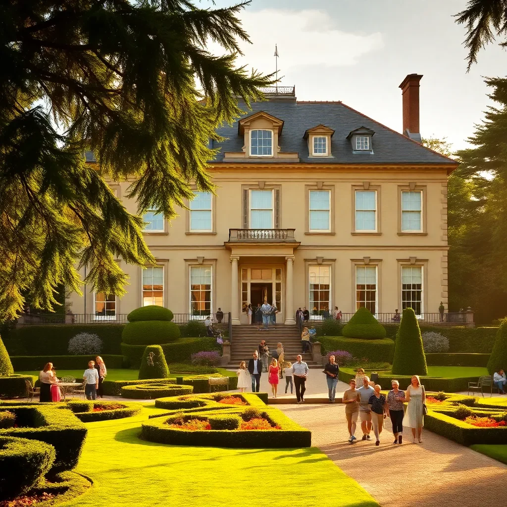 Sunny Days in Columbia: Visitors Embrace the Historic Elegance of the Governor's Mansion