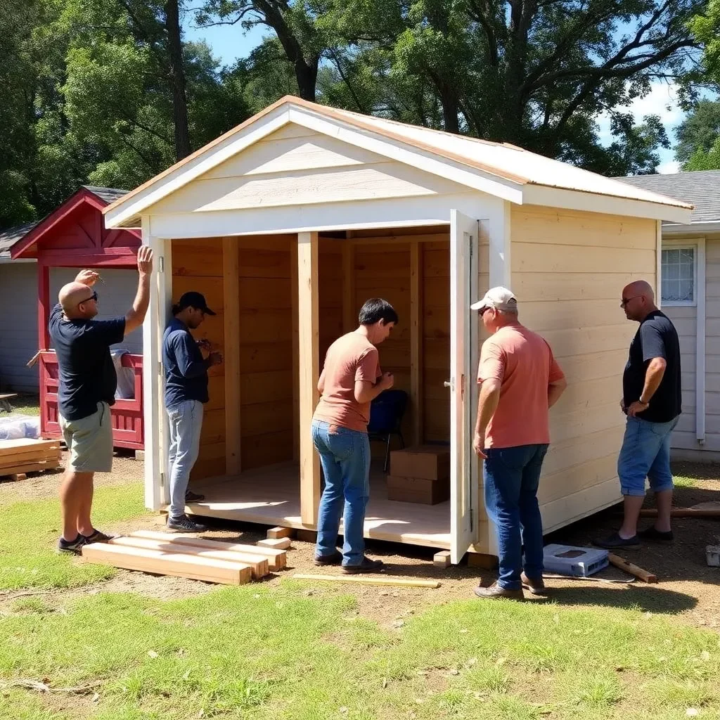 Lexington County Volunteers Unite to Create 'Survival Sheds' for Hurricane Helene Survivors