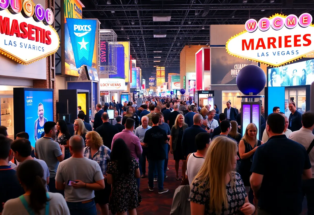 Attendees networking at the Marketing Event in Las Vegas 2023