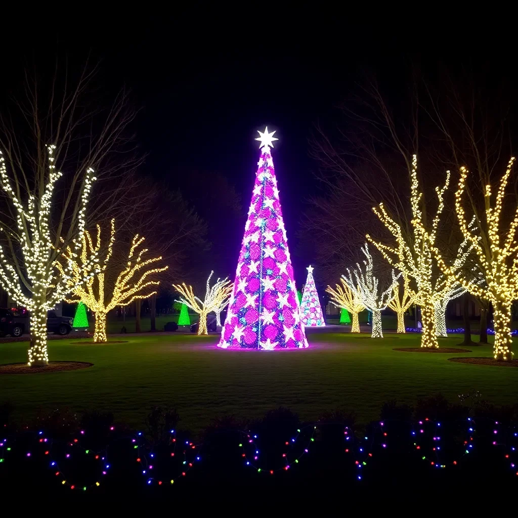 Columbia's Lisznyai Family Lights Up Community with Spectacular Holiday Display