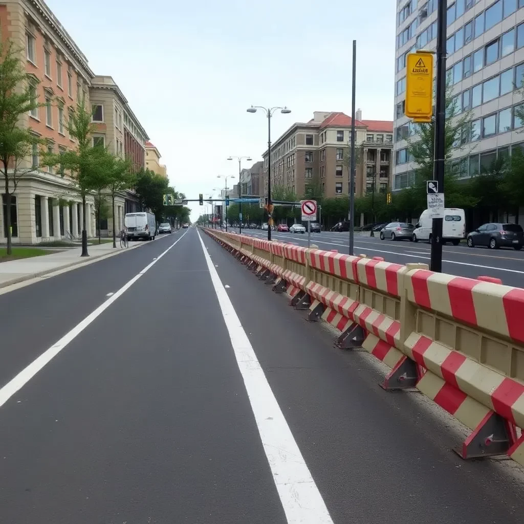 Columbia Unveils New Bike Lane Amid Ongoing Construction Challenges