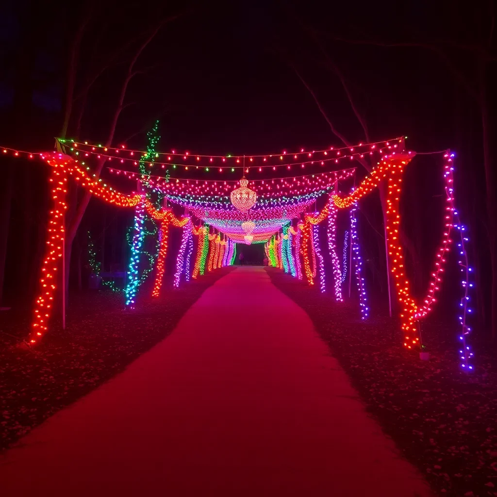 Wild Lights Shines Bright at Riverbanks Zoo & Garden This Holiday Season