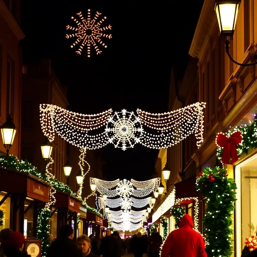 Excitement Buzzes in Downtown Lexington During Annual Christmas Carolighting