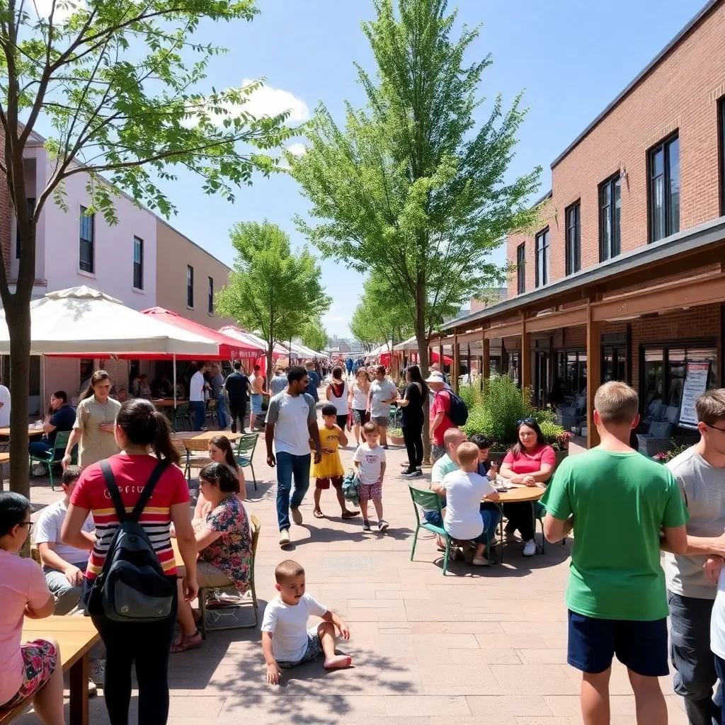 Columbia's BullStreet District Set to Debut New Community Space "The Lawn" in 2025