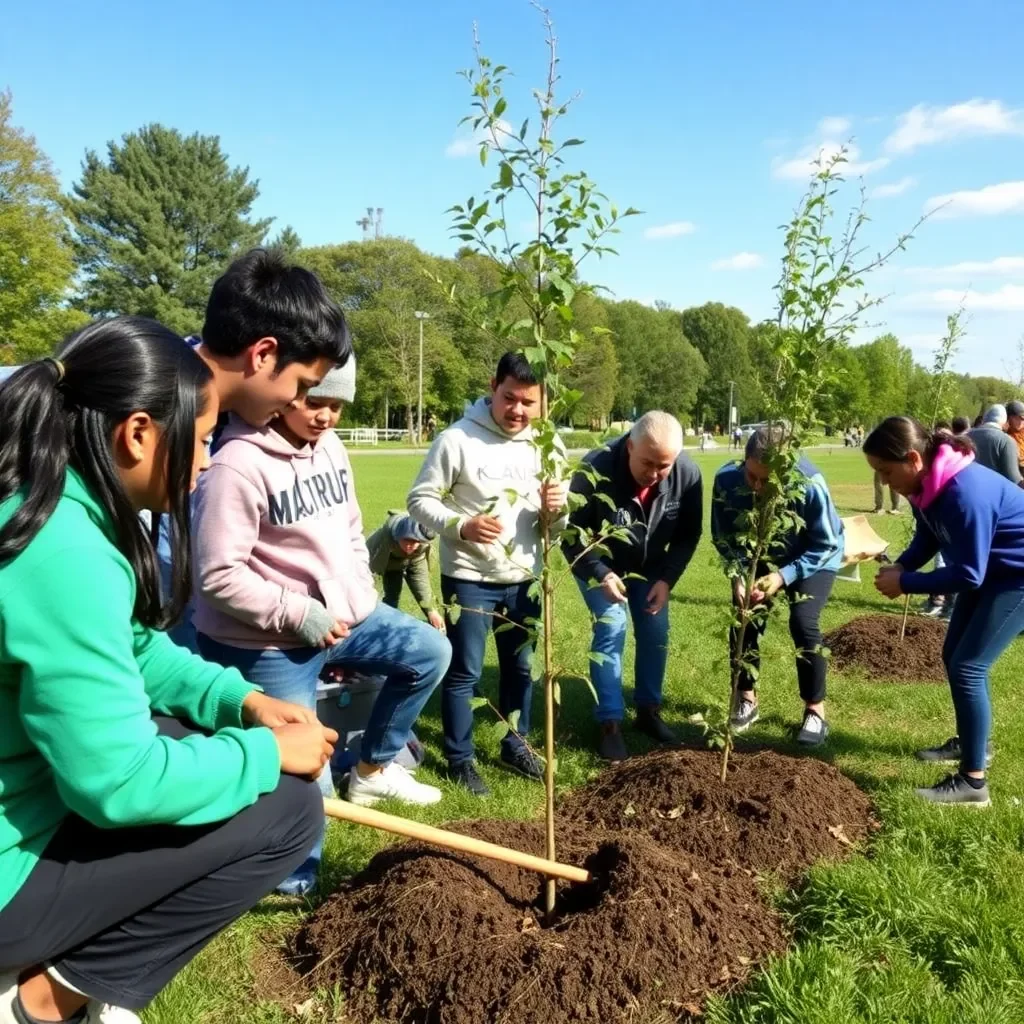 Lexington Celebrates Arbor Day with Tree Planting in Honor of Hurricane Helene Victims