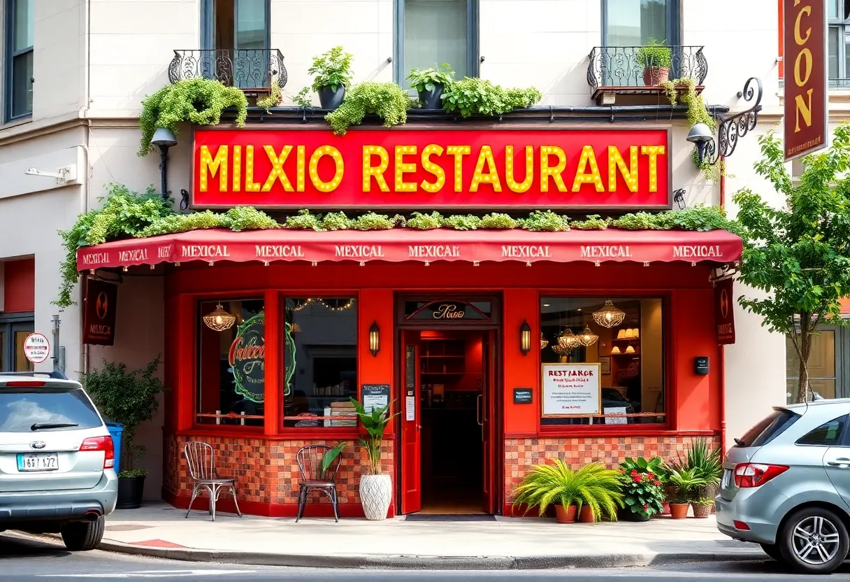 Exterior view of El Charro Express Mexican Restaurant