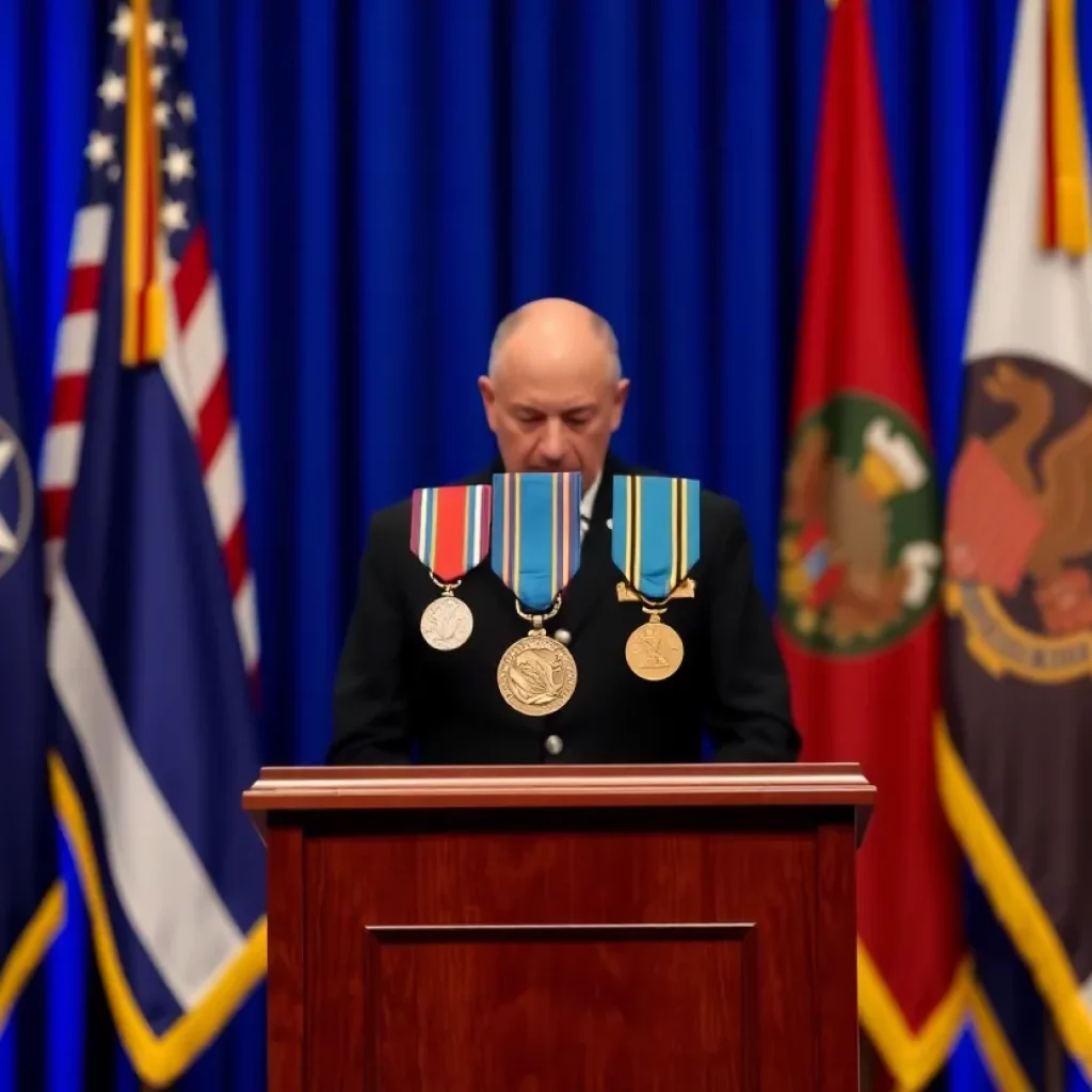 Ceremony honoring veterans with Medals of Honor