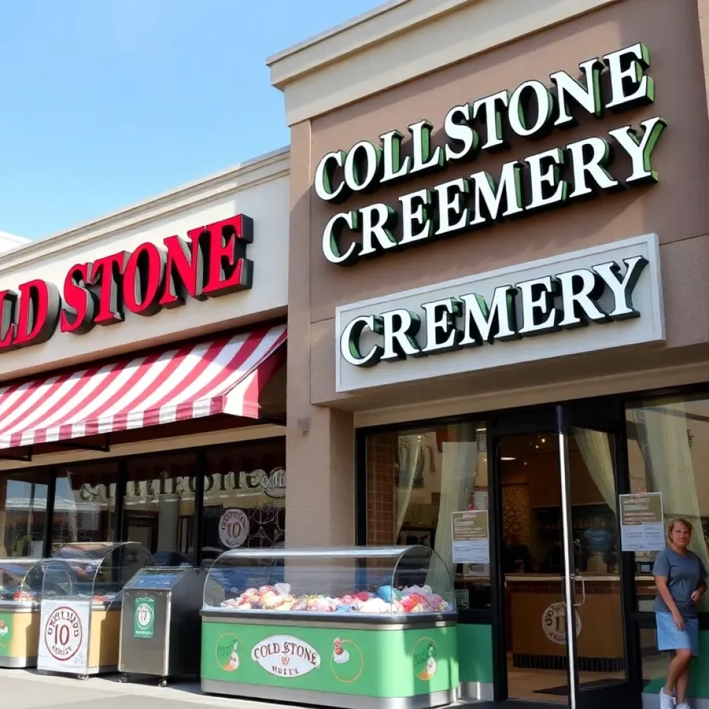 Exterior of Cold Stone Creamery in Columbia SC